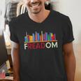 Freadom Anti-Banned Books – Read Banned Books Library Men's V-Neck T-Shirt Freadom Anti-Banned Books – Read Banned Books Library Men's V-Neck T-Shirt