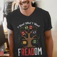 Freadom Tree Read Reading Librarian Book Across America Men's V-Neck T-Shirt Freadom Tree Read Reading Librarian Book Across America Men's V-Neck T-Shirt