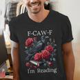 Fuck Off Im Reading Smut Books Dark Romance Book Crow F Cawf Men's V-Neck T-Shirt Fuck Off Im Reading Smut Books Dark Romance Book Crow F Cawf Men's V-Neck T-Shirt