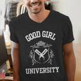 Good Girl University STFAUTTDLAGG Romance Spicy Book Men's V-Neck T-Shirt
