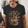 We Have The Same Heart History Month Book Lover Women Men's V-Neck T-Shirt