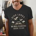 High Lords & Wingleaders Fantasy Reader Book Club Dragons Men's V-Neck T-Shirt