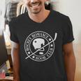 In My Hockey Romance Era Romance Hockey Book Club Men's V-Neck T-Shirt
