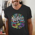 I'd Rather Be Coloring Books Color Drawing Book Men's V-Neck T-Shirt I'd Rather Be Coloring Books Color Drawing Book Men's V-Neck T-Shirt