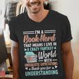 I'm a Book Nerd Bookworm Men's V-Neck T-Shirt