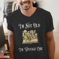 I'm Not Old Women Shirt Vintage Chic Floral Book Men's V-Neck T-Shirt I'm Not Old Women Shirt Vintage Chic Floral Book Men's V-Neck T-Shirt