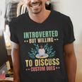 Introvert Saying Antisocial Sarcasm Introverts Men's V-Neck T-Shirt