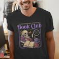 Introverted Romance Unapologetically Anti-Social Book Club Men's V-Neck T-Shirt