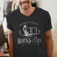 Introverted Willing To Discuss Cats And Books Men's V-Neck T-Shirt