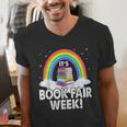 It's Book Fair Week Librarian Library Literacy Reading Men's V-Neck T-Shirt It's Book Fair Week Librarian Library Literacy Reading Men's V-Neck T-Shirt