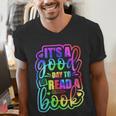 Its A Good Day To Read Book Kids Boys Girls Reading Graphic Men's V-Neck T-Shirt Its A Good Day To Read Book Kids Boys Girls Reading Graphic Men's V-Neck T-Shirt