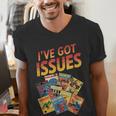 I'Ve Got Issues Comic Book Collecting Men's V-Neck T-Shirt I'Ve Got Issues Comic Book Collecting Men's V-Neck T-Shirt
