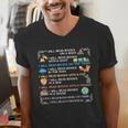 IWill Read Books On A Boat & Everywhere Reading Kids Men's V-Neck T-Shirt