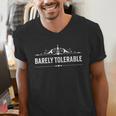 Jane Austens Hardly Bearable Book Quote Men's V-Neck T-Shirt Jane Austens Hardly Bearable Book Quote Men's V-Neck T-Shirt