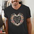 Just a Girl Who Loves Books Book Lover Librarian For Women Men's V-Neck T-Shirt