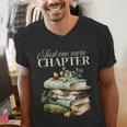 Just One More Chapter Book Lover Men's V-Neck T-Shirt