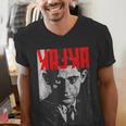 Kafka Franz Portrait Books And Literature Men's V-Neck T-Shirt Kafka Franz Portrait Books And Literature Men's V-Neck T-Shirt