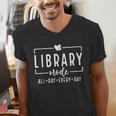 Library Mode All Day Every Day Book Lover Men's V-Neck T-Shirt
