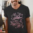 I Like Them Thick And Spicy Booktok Reader Men's V-Neck T-Shirt