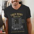 Mom Book Club Tired Moms Book Club Running On Coffee Cha0 Men's V-Neck T-Shirt Mom Book Club Tired Moms Book Club Running On Coffee Cha0 Men's V-Neck T-Shirt