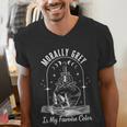 Morally Grey Book Lover Morally Grey Is My Favorite Color Men's V-Neck T-Shirt