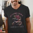 Morally Grey Books Women Morally Grey Is My Favorite Color Men's V-Neck T-Shirt