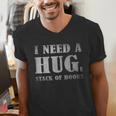I Need a Huge Stack Of Books Book Lover Reading Quote Men's V-Neck T-Shirt