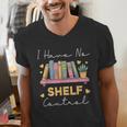 No Shelf Control Book Readers Librarians Bookworms Men's V-Neck T-Shirt No Shelf Control Book Readers Librarians Bookworms Men's V-Neck T-Shirt