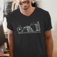There Is No Such Thing As Too Many Books Men's V-Neck T-Shirt