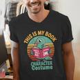Pigeon Book Character Costume For Reading Day Men's V-Neck T-Shirt Pigeon Book Character Costume For Reading Day Men's V-Neck T-Shirt