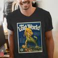 Poster Of Movie Adaptation Of Sir Arthur Conan Doyle Book Men's V-Neck T-Shirt