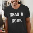 Read A Book Expand Your Mind Men's V-Neck T-Shirt