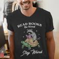Read Books Be Kind Stay Weird Men's V-Neck T-Shirt