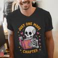 Read Books Lover Bookworm Cute Reading Just One More Chapter Men's V-Neck T-Shirt Read Books Lover Bookworm Cute Reading Just One More Chapter Men's V-Neck T-Shirt