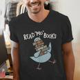 Read More Books Pigeon Book Lover Men's V-Neck T-Shirt