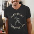 Read Books Throw Hooks Boxing Literacy Shirt Men's V-Neck T-Shirt Read Books Throw Hooks Boxing Literacy Shirt Men's V-Neck T-Shirt