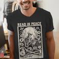 Read In Peace Skeleton Book Lover Bookworm Book Men's V-Neck T-Shirt Read In Peace Skeleton Book Lover Bookworm Book Men's V-Neck T-Shirt