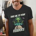 Take Me To Your Readers Across America Read More Books Men's V-Neck T-Shirt Take Me To Your Readers Across America Read More Books Men's V-Neck T-Shirt