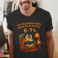 Reading 6 7 Six Seven Meme English Teacher Book Lover Men's V-Neck T-Shirt