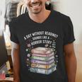 Reading Book Lover Humor For Readers And Bookworms Men's V-Neck T-Shirt Reading Book Lover Humor For Readers And Bookworms Men's V-Neck T-Shirt
