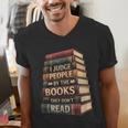 Reading Book Men's V-Neck T-Shirt Reading Book Men's V-Neck T-Shirt