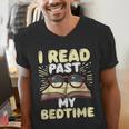 Reading Books For Kids Book Lover Bookworm Librarian Men's V-Neck T-Shirt