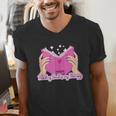 Reading Smut Is My Therapy Romance Book Reader Humor Men's V-Neck T-Shirt