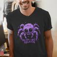 Recluse Pastel Goth Spider Shy Introvert Creepy Cute Kawaii Men's V-Neck T-Shirt