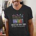 There's No Such Thing As Too Many Books Bookworm Libraries Men's V-Neck T-Shirt