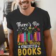 There's No Such Thing As Too Many Books Men's V-Neck T-Shirt There's No Such Thing As Too Many Books Men's V-Neck T-Shirt
