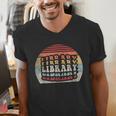 Retro Vintage Bookworm Library Shirt Book Lover Men's V-Neck T-Shirt Retro Vintage Bookworm Library Shirt Book Lover Men's V-Neck T-Shirt