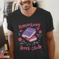 Romantasy Book Club Novel Reading Club Bibliophiles Fiction Men's V-Neck T-Shirt Romantasy Book Club Novel Reading Club Bibliophiles Fiction Men's V-Neck T-Shirt