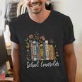 School Counselor Wildflower Books National School Counseling Men's V-Neck T-Shirt