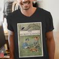 The Secret Garden Book Men's V-Neck T-Shirt The Secret Garden Book Men's V-Neck T-Shirt